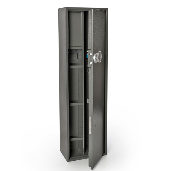 Збройний сейф FEROCON 139К на 3 зброї Сірий -
                                                        Фото 2