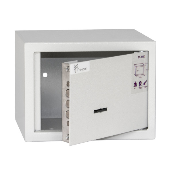 Мебельный сейф FEROCON 15K с ключевым замком -
                                                        Фото 2