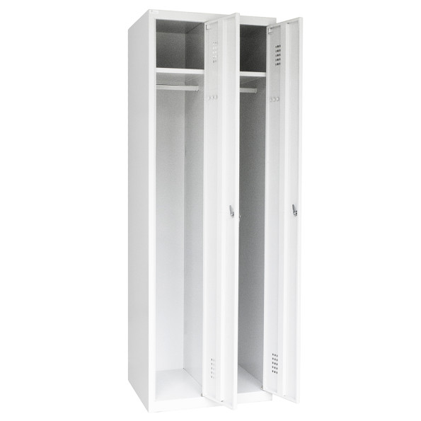 Одежный шкаф FEROCON ШС 22-01-06х18х05-Ц-7035 -
                                                        Фото 2