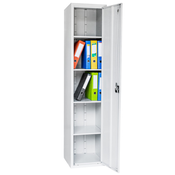 Офисный шкаф FEROCON ШСБ-11-01-04х18х04-Ц-7035, 400х1800х400 -
                                                        Фото 2