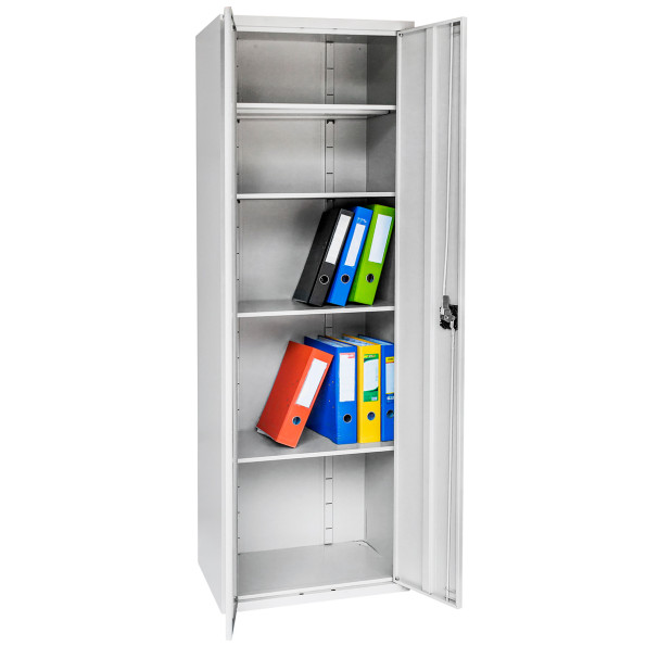 Офисный шкаф FEROCON ШСБ-12-02-06х18х04-Ц-7035, 600х1800х400 -
                                                        Фото 2