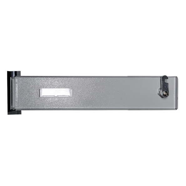 Почтовый ящик 4 секции 55х39х20 см Черно-серый ГАЛЛА -
                                                        Фото 4