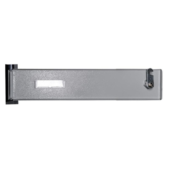 Почтовый ящик 8 секций 95х39х20 см Черно-серый ГАЛЛА -
                                                        Фото 4