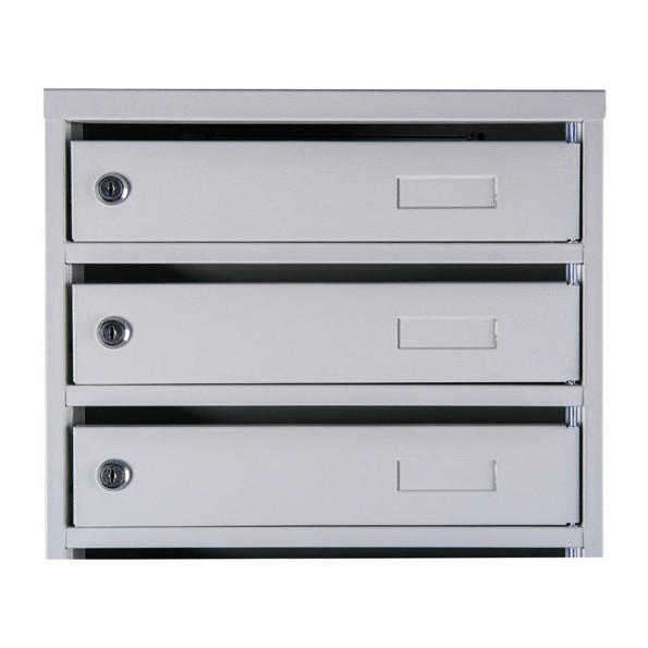 Почтовый ящик 8 секций 95х39х20 см Серый ГАЛЛА -
                                                        Фото 4