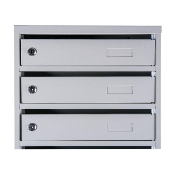 Почтовый ящик 10 секций 115х39х20 см Серый ГАЛЛА -
                                                        Фото 4