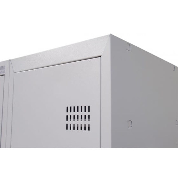 Шкаф металлический 1 секция, 1 дверца, секция 400 мм ГАЛЛА -
                                                        Фото 6