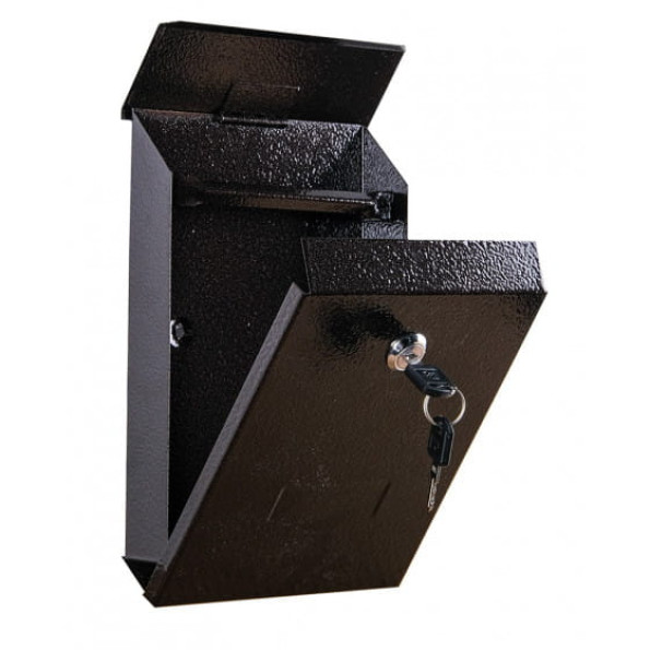 Ящик почтовый индивидуальный 16х23х3.5 см Антрацит ГАЛЛА -
                                                        Фото 3