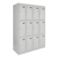 Камера хранения металлическая 3-х уровневая, 4 секции, 12 дверец, секция 300 мм ГАЛЛА