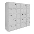 Камера хранения металлическая 5-ти уровневая, 6 секций, 30 дверец, секция 400 мм ГАЛЛА