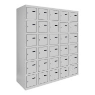 Камера хранения металлическая 6-ти уровневая, 5 секций, 30 дверец, секция 300 мм ГАЛЛА