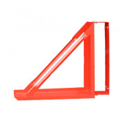 Кассета металлическая для пожарного рукава красная (100x100x100) ГАЛЛА