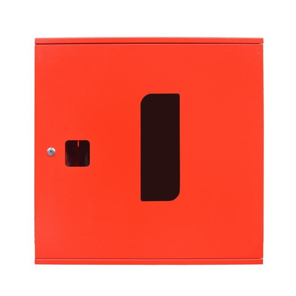 Шафа пожежна Навісна з віконцем 600x600x230 мм Червона ГАЛЛА -
                                                        Фото 2