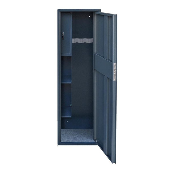 Сейф для оружия на 5 стволов с трейзером для патронов черный ГАЛЛА