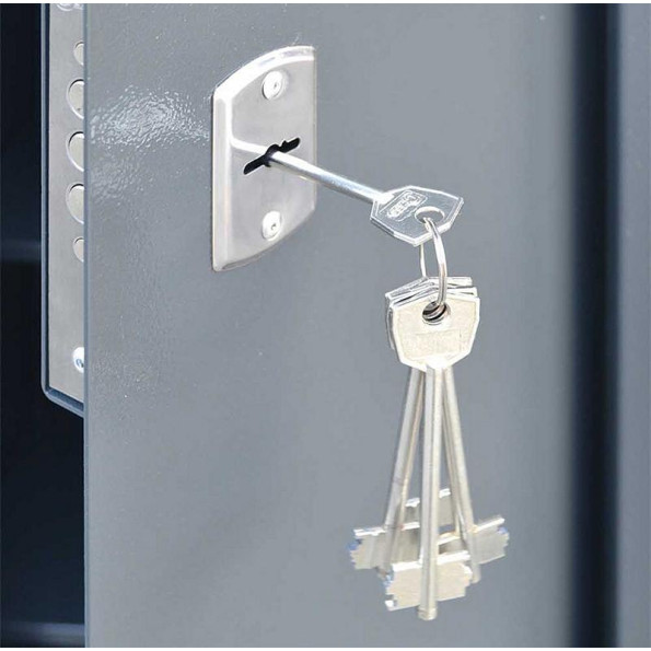 Збройний сейф на 4 стволи з трейзером для патронів чорний ГАЛЛА -
                                                        Фото 5