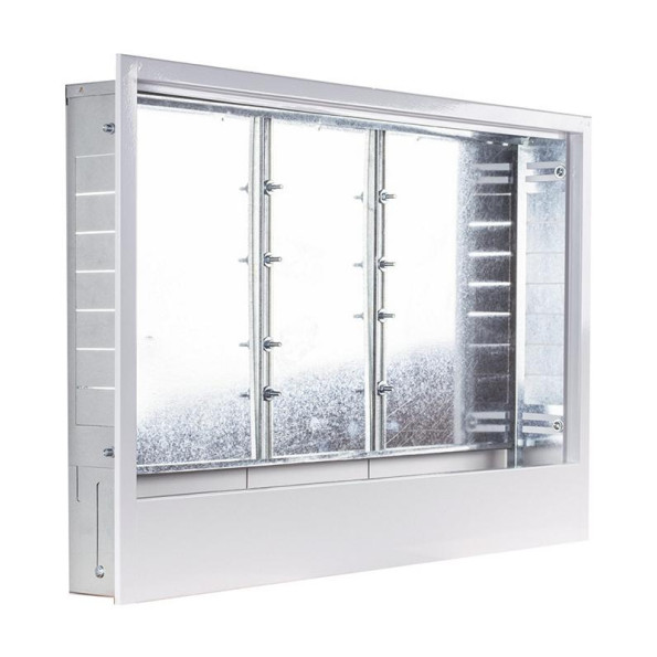 Шкаф коллекторный для внутреннего монтажа 570x580x110 мм ГАЛЛА -
Фото 4 Шкаф коллекторный для внутреннего монтажа 570x580x110 мм ГАЛЛА -
Фото 4