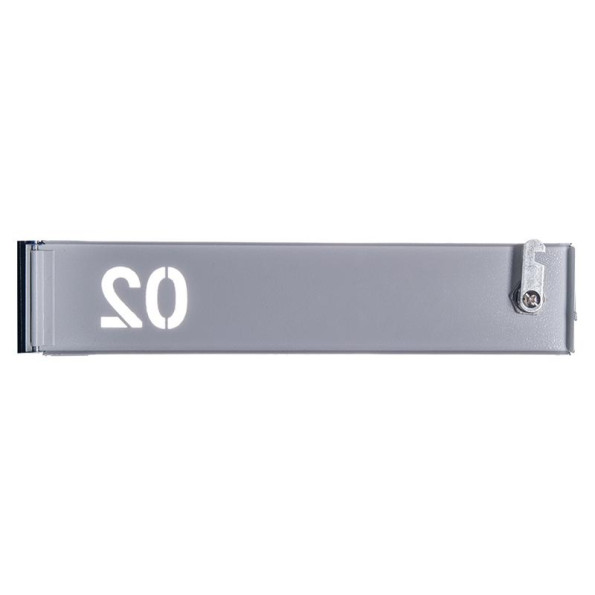 Почтовый ящик Черно-серый 6 секций 75х39х20 см ГАЛЛА -
                                                        Фото 5