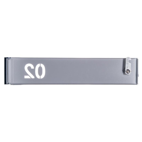 Почтовый ящик Черно-серый 7 секций 85х39х20 см ГАЛЛА -
                                                        Фото 5