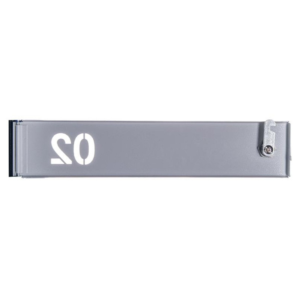 Почтовый ящик Черно-серый 9 секций 105х39х20 см ГАЛЛА -
                                                        Фото 5