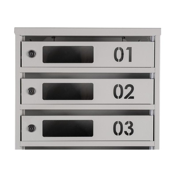 Почтовый ящик 10 секций 115х39х20 см ГАЛЛА -
                                                        Фото 4
