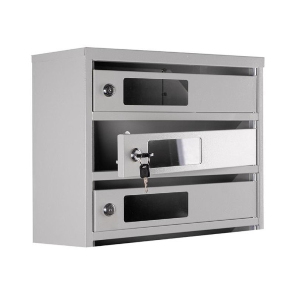 Почтовый ящик Серый 8 секций 95х39х20 см ГАЛЛА -
                                                        Фото 3