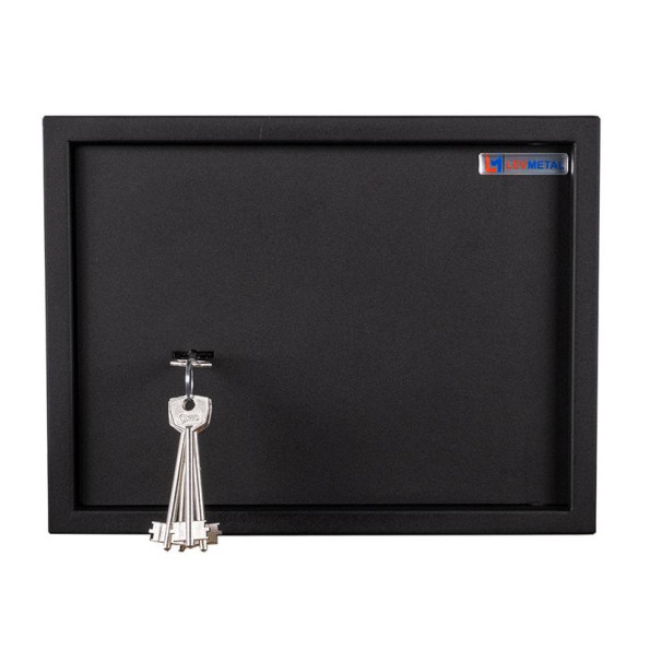 Сейф для хранения денег Черный 235x310x345 мм ГАЛЛА -
                                                        Фото 3