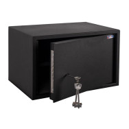 Сейф для хранения денег Черный 235x385x270 мм ГАЛЛА