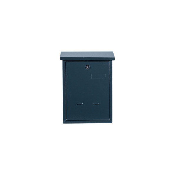 Почтовый ящик индивидуальный антрацит 37х25х8 см ГАЛЛА -
                                                        Фото 3