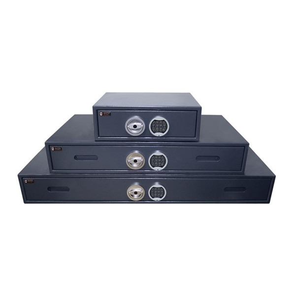 Сейф пістолетний GRIFFON 50E на 3 зброї Сірий -
                                                        Фото 6