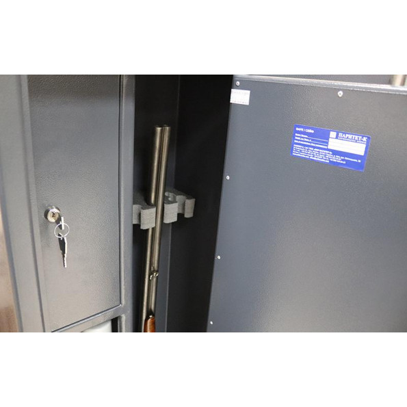 Сейф збройовий GRIFFON 30K на 3 зброї Сірий -
                                                        Фото 6