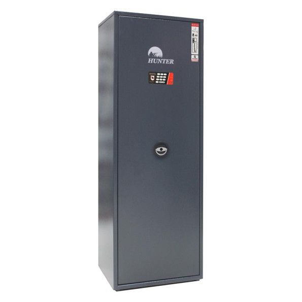 Сейф оружейный GRIFFON 470E на 4 оружия Серый