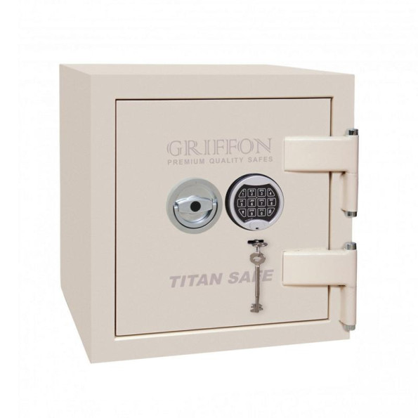 Сейф огневзломостойкий GRIFFON 50KЕ CREAM с электронным кодовым замком