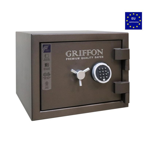 Сейф вогневзломостійкий GRIFFON 37E з електронним кодовим замком
