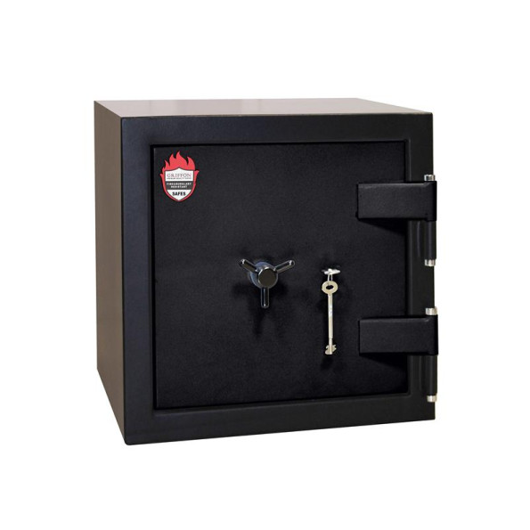 Сейф огневзломостойкий GRIFFON 60 Black с ключевым замком