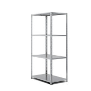 Стеллаж металлический 200х100х60 см ЦИНК 4 полки ПРОФИ для для дома, кладовки, гаража Стеллаж металлический 200х100х60 см ЦИНК 4 полки ПРОФИ для для дома, кладовки, гаража