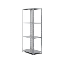 Стелаж металевий 150х90х50 см ЦИНК 4 полиці ПРОФІ для дому, комори, гаражу