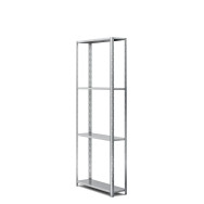 Стеллаж металлический 300х115х30 см ЦИНК 4 полки ПРОФИ для для дома, кладовки, гаража Стеллаж металлический 300х115х30 см ЦИНК 4 полки ПРОФИ для для дома, кладовки, гаража