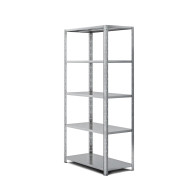 Стеллаж металлический 200х100х50 см ЦИНК 5 полок ПРОФИ для для дома, кладовки, гаража Стеллаж металлический 200х100х50 см ЦИНК 5 полок ПРОФИ для для дома, кладовки, гаража