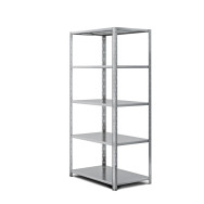 Стеллаж металлический 200х100х60 см ЦИНК 5 полок ПРОФИ для для дома, кладовки, гаража Стеллаж металлический 200х100х60 см ЦИНК 5 полок ПРОФИ для для дома, кладовки, гаража