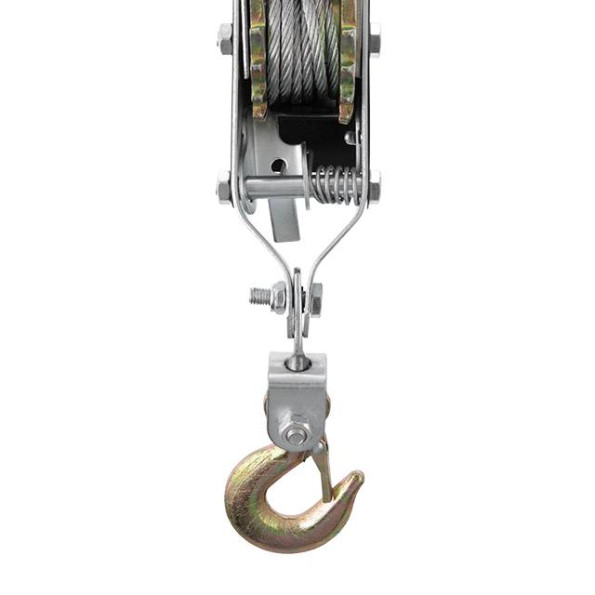 Лебідка важільна тягове зусилля 2 т, трос 1,5 м * 4,5 мм , робоча довжина тросу 0,75 м -
Фото 5 Лебідка важільна тягове зусилля 2 т, трос 1,5 м * 4,5 мм , робоча довжина тросу 0,75 м -
Фото 5