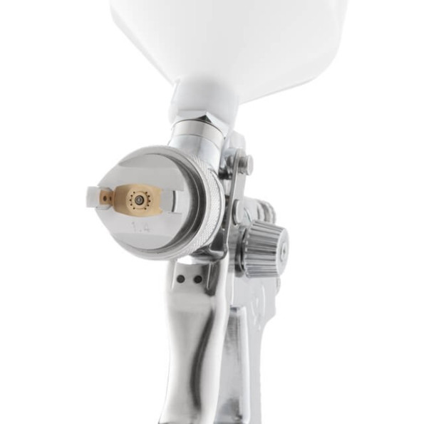 Фарбопульт пневматичний HVLP, верхній пластиковий бачок -
Фото 2 Фарбопульт пневматичний HVLP, верхній пластиковий бачок -
Фото 2