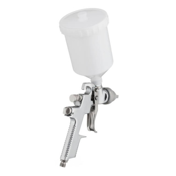 Фарбопульт пневматичний HVLP, верхній пластиковий бачок -
Фото 5 Фарбопульт пневматичний HVLP, верхній пластиковий бачок -
Фото 5