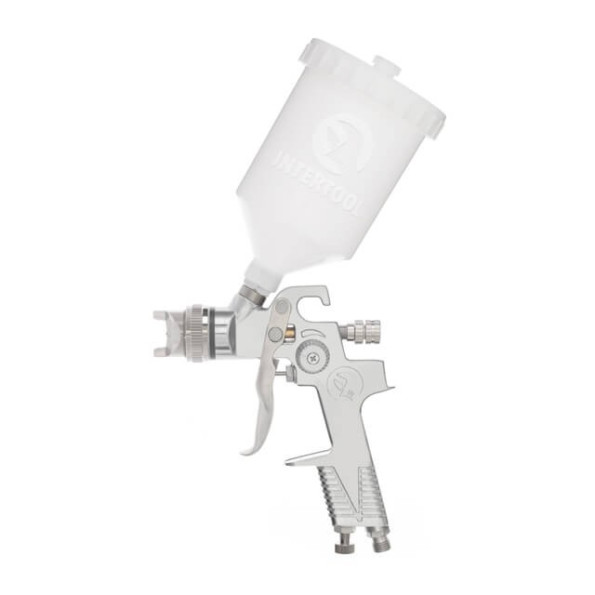 Фарбопульт пневматичний HVLP, верхній пластиковий бачок -
                                                        Фото 3