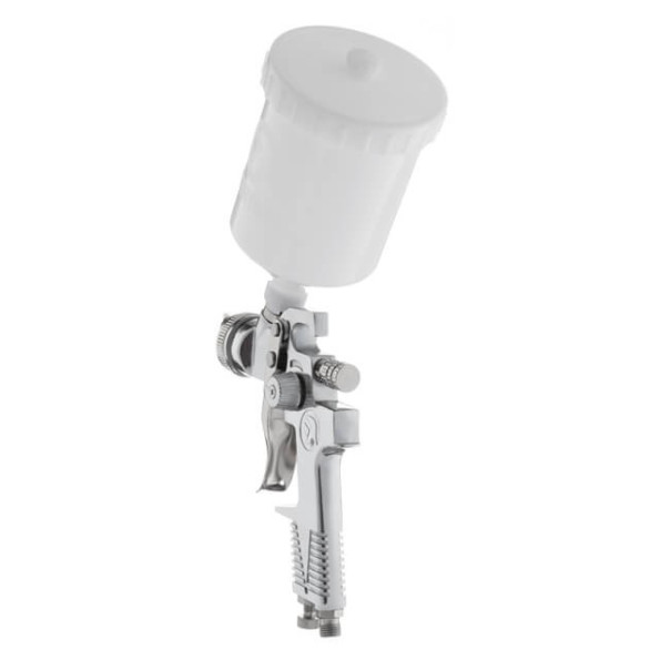 Фарбопульт пневматичний HVLP, верхній пластиковий бачок -
                                                        Фото 4