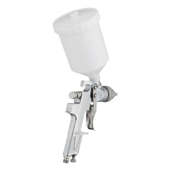 Фарбопульт пневматичний HVLP, верхній пластиковий бачок -
                                                        Фото 5