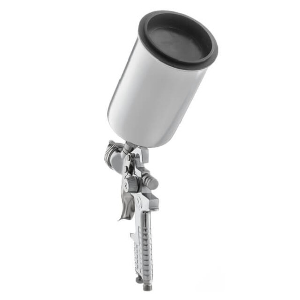 Фарбопульт пневматичний HVLP, верхній металевий бачок -
                                                        Фото 4