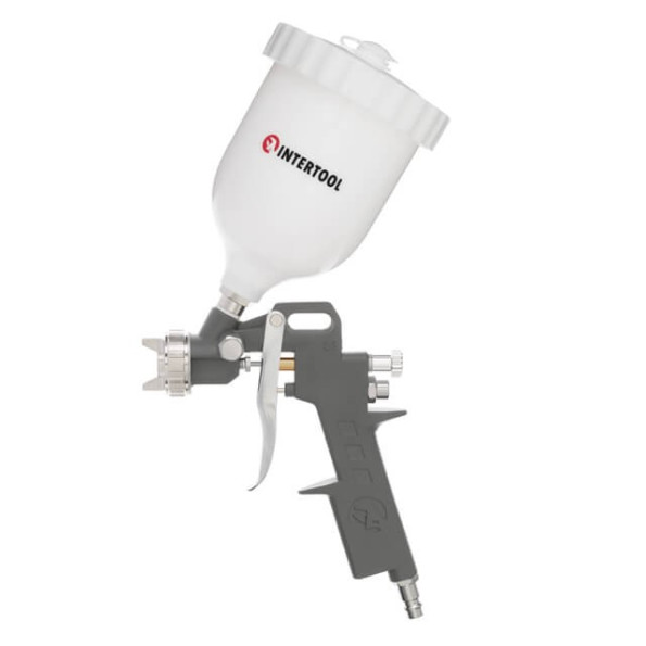 Фарбопульт пневматичний HP, форсунка 1.5мм, верхній пластиковий бачок 600мл, 5bar -
Фото 3 Фарбопульт пневматичний HP, форсунка 1.5мм, верхній пластиковий бачок 600мл, 5bar -
Фото 3