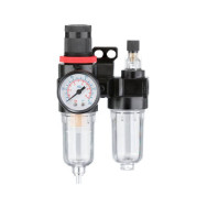 Блок подготовки воздуха 1/4” INTERTOOL PT-1431 Блок подготовки воздуха 1/4” INTERTOOL PT-1431