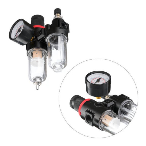Блок подготовки воздуха 1/4” INTERTOOL PT-1431 -
                                                        Фото 3 Блок подготовки воздуха 1/4” INTERTOOL PT-1431 -
                                                        Фото 3