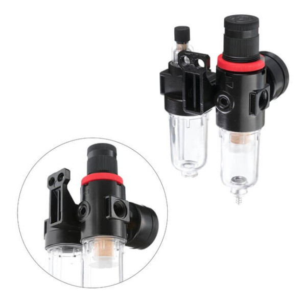 Блок подготовки воздуха 1/4” INTERTOOL PT-1431 -
                                                        Фото 4 Блок подготовки воздуха 1/4” INTERTOOL PT-1431 -
                                                        Фото 4