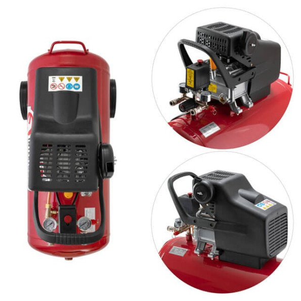 Компресор 50 л, 1500 Вт, 220 В, 8 aтм, 206 л/хв. -
                                                        Фото 7